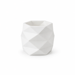 Geometric Faceted Planter | 3D Printed | NOZZLECO