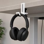 Under-Desk Headphone Mount | 3D Printed | NOZZLECO