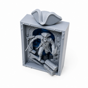 Book Nook Shelf Insert | 3D Printed | NOZZLECO