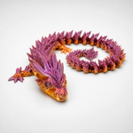 Crystal Dragon in Egg | 3D Printed | NOZZLECO