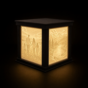 Lithophane Light Box | 3D Printed | NOZZLECO