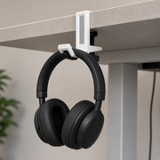 Under-Desk Headphone Mount | 3D Printed | NOZZLECO