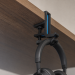 Under-Desk Headphone Mount | 3D Printed | NOZZLECO